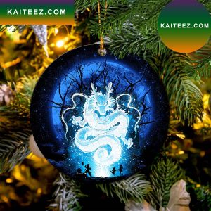 Shenron Dragon Ball Moonlight Mica Circle Ornament Perfect Gift For Holiday