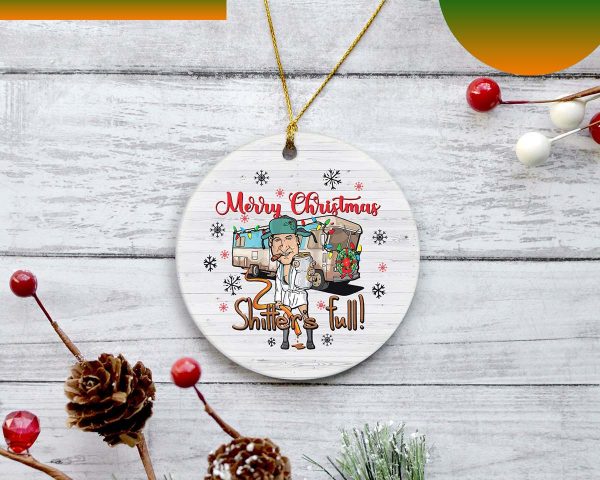 Shitter’s Full Cousin Eddie Christmas Vacation Ornament
