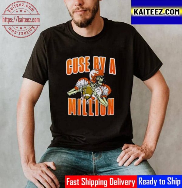 Skeleton Cuse By A Million Football Vintage T-Shirt