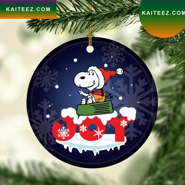 Snoopy Joy Christmas Tree Quarantine 2022 Xmas Gifts Presents Christmas Ornament