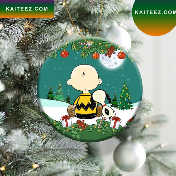 Snoopy And Charlie Brown Christmas 2022 Christmas Ornament