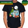 Snoopy and Peanuts cincinnati bengals logo 2022 T-shirt