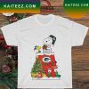 Snoopy boston bruins nfl football T-shirt