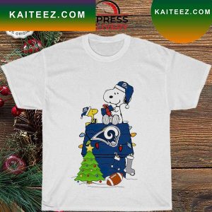 Snoopy los angeles rams hallmark T-shirt