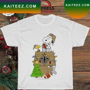 Snoopy new orleans saints nfl player T-shirt