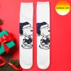 Snoopy x Hermes Christmas Socks