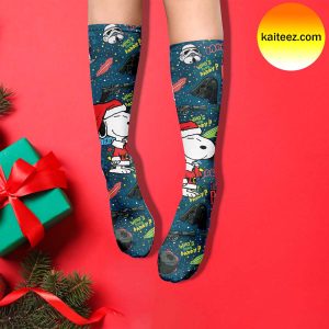 Snoopy x StarWar Pattern Christmas Socks