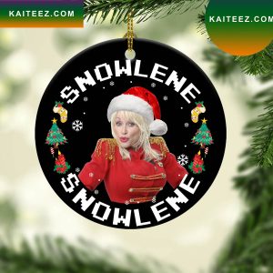 Snowlene Dolly Parton Christmas Ornament