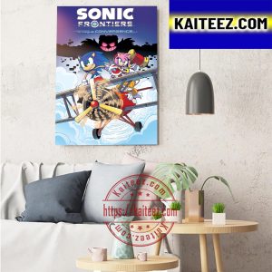 Sonic Frontiers Prologue Convergence Art Decor Poster Canvas
