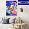 Sonic Prime Poster Movie Art Decor Poster Canvas