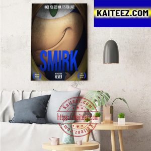 Sonic The Hedgehog Smirk In Theaters Never Art Decor Poster Canvas