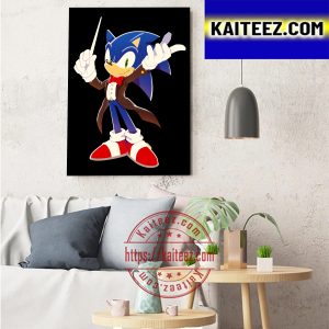 Sonic The Hedgehog Sonic Symphony Art Decor Poster Canvas