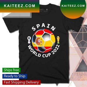 Spain Soccer World Cup 2022 Spanish Flag T-shirt