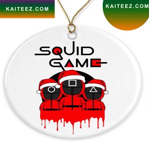 Squid Game Christmas Ornaments
