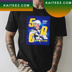 St Louis Blues Colton Parayko Congrats On 500 Games Played NHL Style T-Shirt