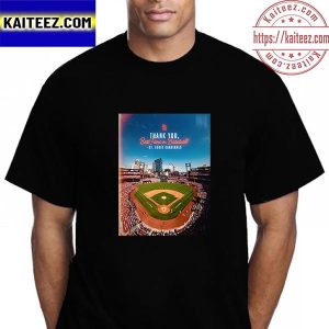 St Louis Cardinals Thank You Best Fans In Baseball MLB Vintage T-Shirt