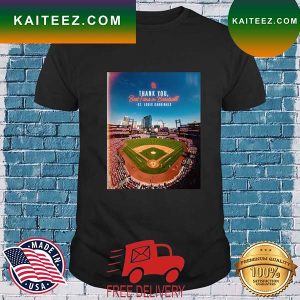 St Louis Cardinals Thank You Best Fans In Baseball T-shirt