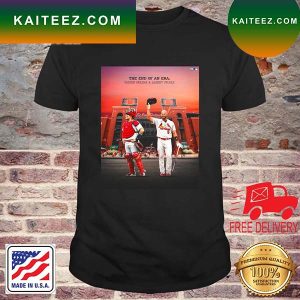 St Louis Cardinals The End Of An Are Yadier Molina And Albert Pujols T-shirt