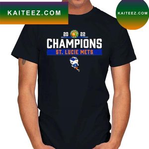 St Lucie Mets 2022 Champions New T-shirt