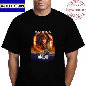 Star Wars Andor The Rebellion Begins Vintage T-Shirt