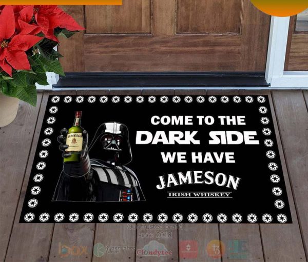 Star Wars Come To The Dark Side We Have Jamson Irish Whiskey Doormat