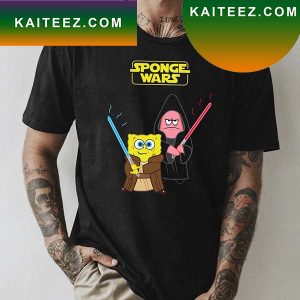 Star Wars x Sponge Bob Sponge Wars Fan Gifts T-Shirt