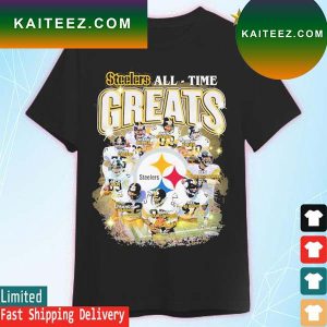 Steelers all time Greats, Pittsburgh Steelers team 2022 signatures T-shirt