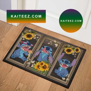Stitch Sunflower Bath Mat Doormat