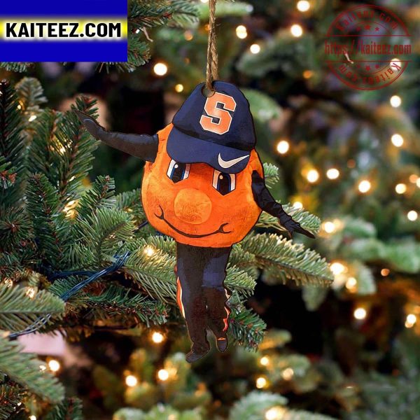 Syracuse Orange Football Otto The Orange Christmas Ornament Gifts For Family