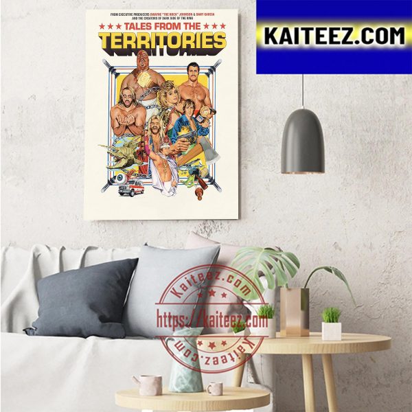 Tales From The Territories Wall Art Poster Canvas