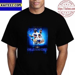 Tampa Bay Rays Clinched 2022 MLB Postseason Vintage T-Shirt