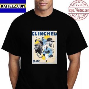 Tampa Bay Rays Clinched AL Wild Card Vintage T-Shirt