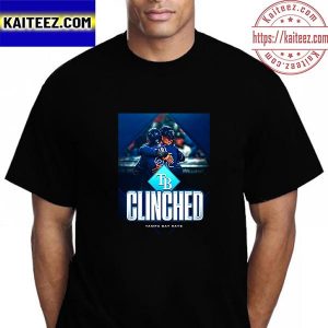 Tampa Bay Rays Clinched MLB Postseason 2022 Vintage T-Shirt