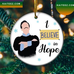 Ted Lasso I Believe In Hope Christmas 2022 Christmas Ornament