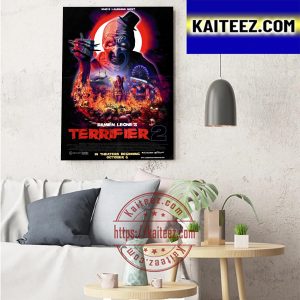 Terrifier 2 Of Damien Leone Art Decor Poster Canvas