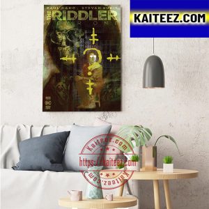 The Batman Prequel Series Riddler Year One Written By Paul Dano Art Decor Poster Canvas