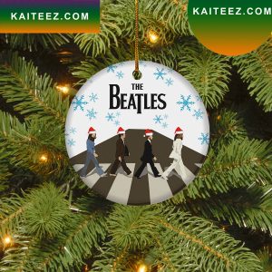 The Beatles Christmas Abbey Road Decorative Ornament
