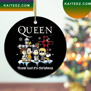 The Beatles Queen Christmas Ornament