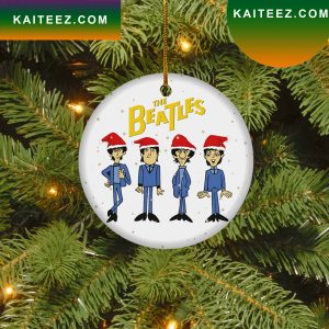 The Beatles Santa Members Christmas Ornament