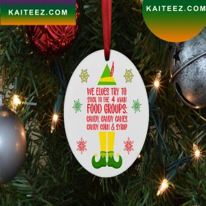 The Elf Funny Decoration Christmas Ornament