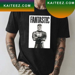 The Fantastic Four Reed Richards All New Era Marvel Studios Stunning Portraits Fan Gifts T-Shirt