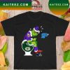 The Grinch Las Vegas Raiders Shit On Toilet Kansas City Chiefs and Other Teams Christmas T-shirt