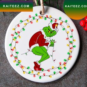 The Grinch Stink Stank Stunk 2022 Christmas Grinch Decorations Outdoor Ornament