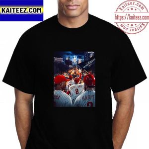 The Hunt For Red October Philadelphia Phillies In 2022 MLB World Series Vintage T-Shirt