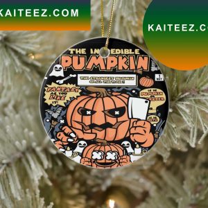 The Incredible Pumpkin Christmas Halloween Tree Decor Gift Friends Ornament