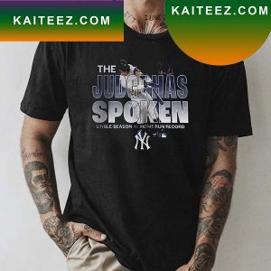 The Judge Has Spoken 62 Home Runs MLB 2022 Fan Gifts T-Shirt