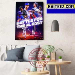 The NL East Is Set Battle Of The Season Art Decor Poster Canvas