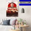The New York Yankees Aaron Judge Heavy Hitters In MLB Art Decor Poster Canvas