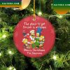 The Place To Get Drunk Is At Home Simpsons 2022 Christmas Tree Christmas Ornament