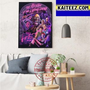 The Return Of The Living Dead From Terror Threads Art Decor Poster Canvas